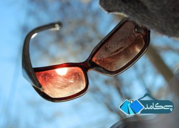 رفع خش و لک از روی عینک‌های آفتابی